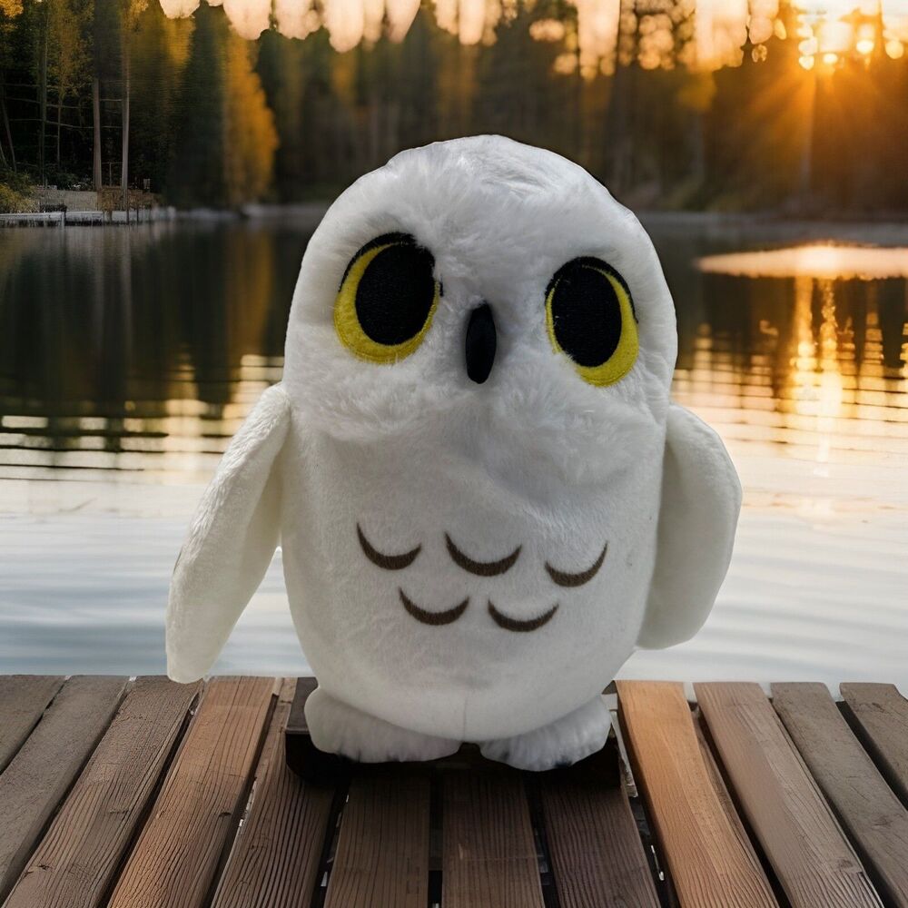 Harry Potter White Owl Hedwig Soft Plush 7" 2018 Funko VGC